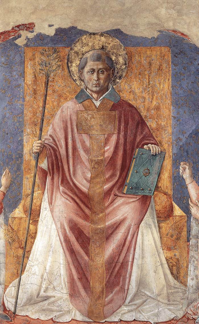 St Fortunatus Enthroned sdg